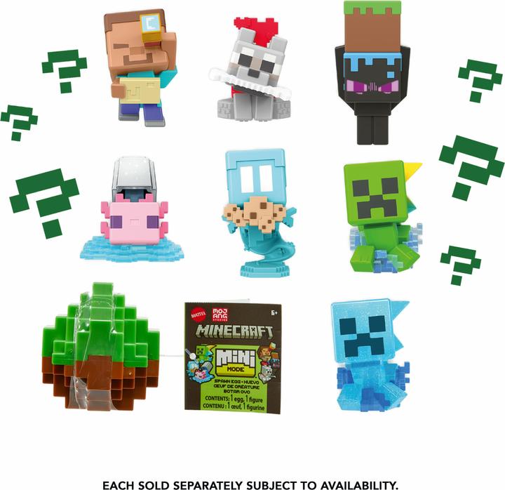 Produktbild Minecraft Mini Mode Spawn Egg (assortiert - Zufallsprinzip)