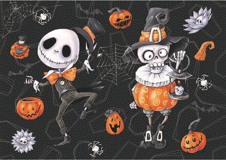 Image du produit Braun + Company Vaisselle jetable Happy Halloween Squelette 25 pièces (25 x)
