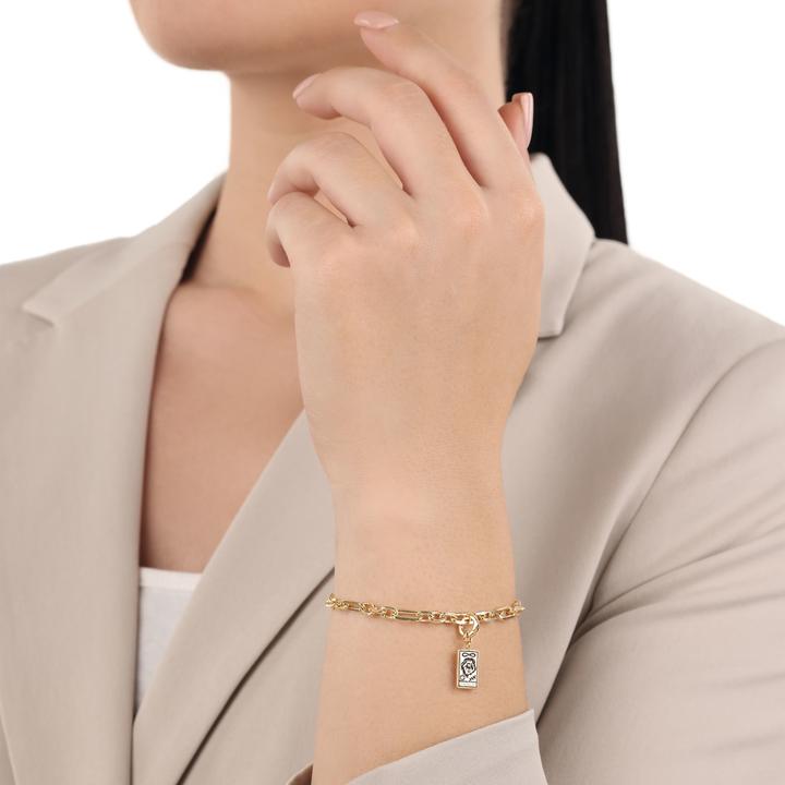 Produktbild Amor Charms für Damen, 925 Sterling Silber, Zirkonia synth. | Tarotkarten (Silber 925)