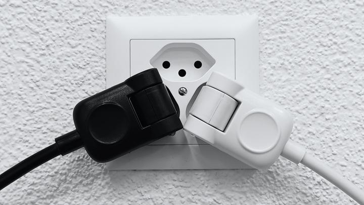 Immagine prodotto Steffen Verlängerungskabel mit Klappstecker (3 m, Tipo 13)