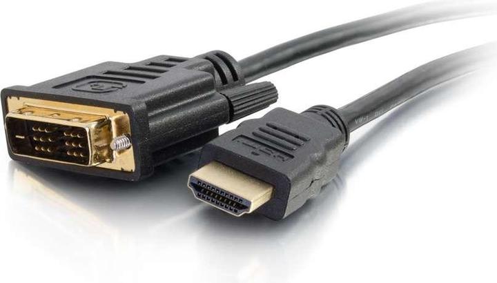 Immagine prodotto C2G Cavo da HDMI a DVI da 1 m (3ft) - Cavo adattatore da HDMI a DVI-D - 1080p - M/M - Cavo adattatore - (1 m, HDMI)