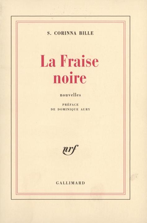 Immagine prodotto La fraise noire (Francese, Bille Corinna Stéphanie, 1989)