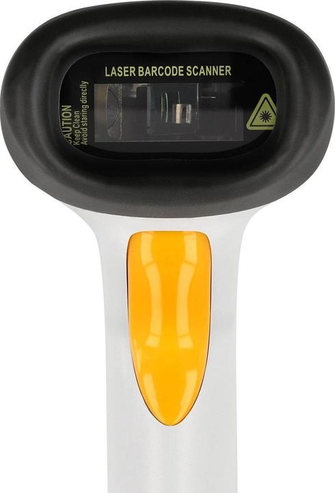 Produktbild Delock USB Barcode Scanner 1D mit Anschlusskabel und Halterung (1D-Barcodes)