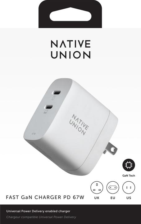 Produktbild Native Union Fast GaN Charger PD 67W (67 W)