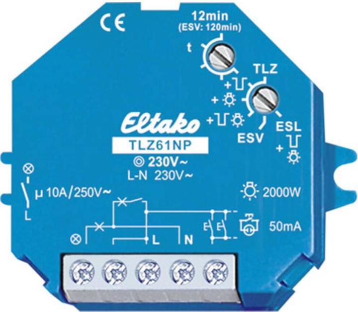 Actual product image Eltako Staircase lighting timer