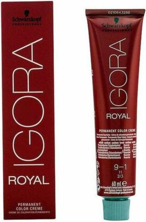 Image du produit Schwarzkopf Professional Igora Royal (9-1 Extra Light Blonde Blonde Cendre)