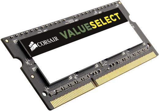 Actual product image Corsair ValueSelect (1 x 8GB, 1600 MHz, DDR3-RAM, SO-DIMM)