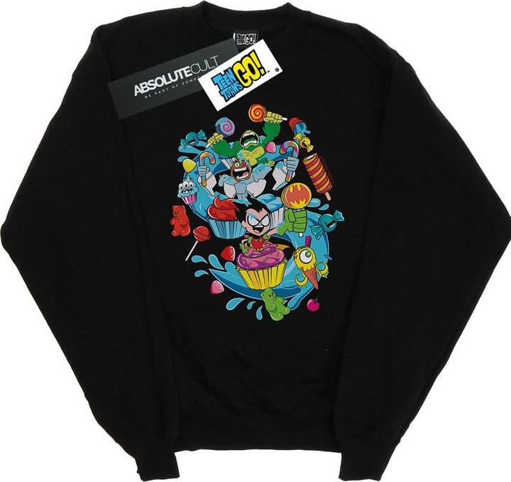 Immagine prodotto Teen Titans Go Candy Mania Felpa Donna (XL)