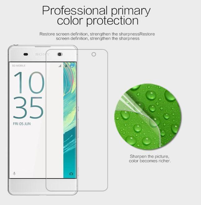 Actual product image Nillkin Super Clear (1 Piece, Sony Xperia XA)