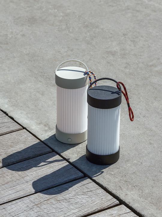 Immagine prodotto Hübsch Lampada da tavolo portatile Camp, nero