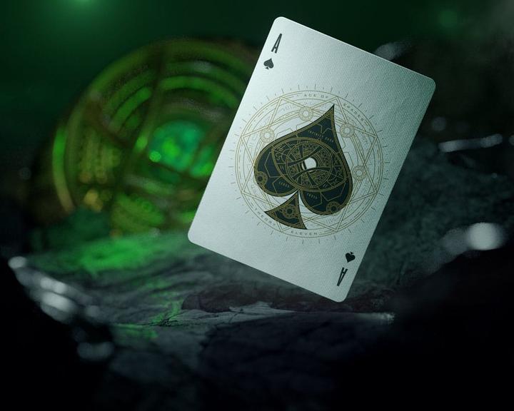 Image du produit Theory11 Avengers - The Infinity Saga Cartes à jouer Version verte (Anglais)