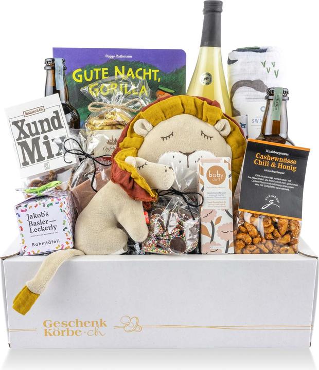 Produktbild Geschenkkörbe CH Geschenkkorb Baby "Löwentraum"