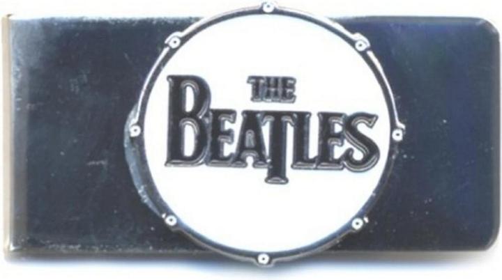 Actual product image The Beatles Drum Logo Money Clip