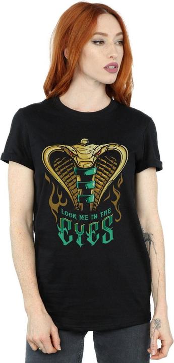 Immagine prodotto Disney Aladdin Movie Jafar Snake Eyes Maglietta Ampia Donna (XXL)