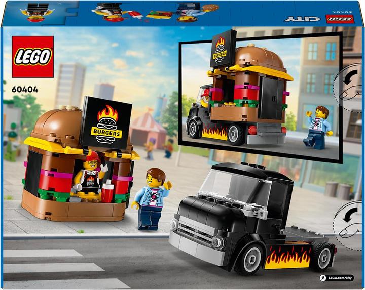 Actual product image LEGO Burger Truck (60404, LEGO City)