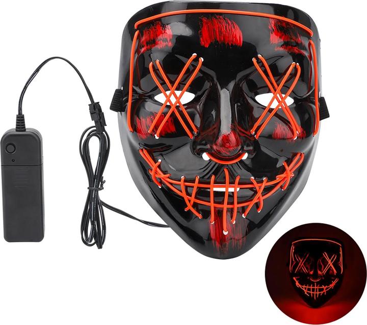 Immagine prodotto NoName Maschera horror a LED rossa