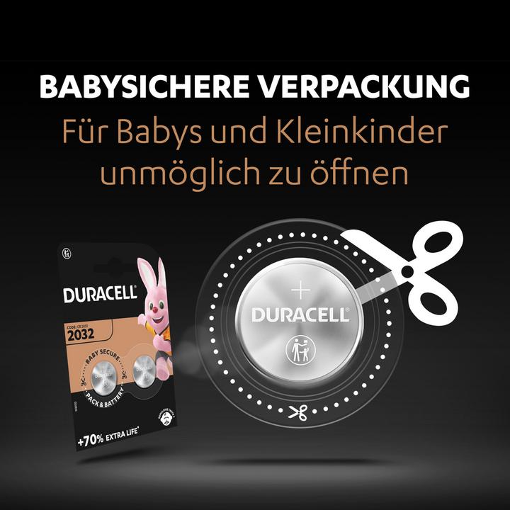Actual product image Duracell Single-use battery CR2032 (4 pcs., CR2032, 225 mAh)