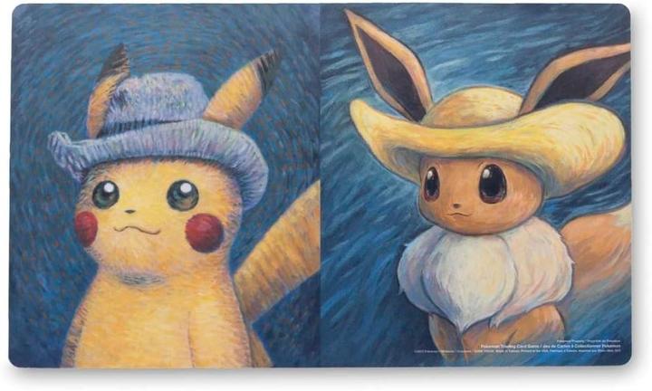 Actual product image Pokémon Center × Van Gogh Museum: Pikachu & Eevee Inspired by Vincent's Self-Portraits Spie