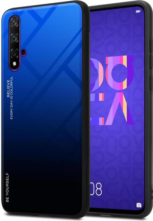 Productafbeelding Cadorabo TPU 2 kleuren glasdekking (TCL 20S, LG K20, Huawei Nova 5T)