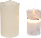 Actual product image Ootb LED projection candle "Celebrations, 8 x 15 cm (8 x)