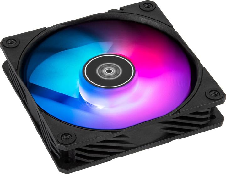 Image du produit Silverstone SST-SF120B-ARGB - Ventilateur PWM ARGB de 120 mm à rendement amélioré Shark Force (120 mm, 1 x)