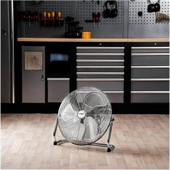Immagine prodotto Stier Ventilatore da pavimento, 145 W / Ø 50 cm (69 dB)