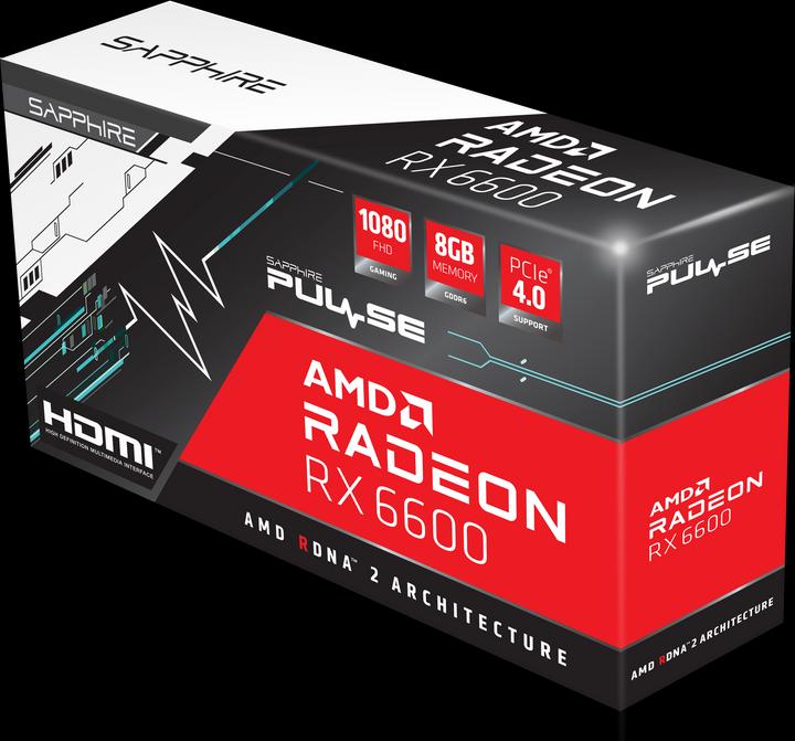 Produktbild Sapphire Radeon RX 6600 Pulse (8 GB)