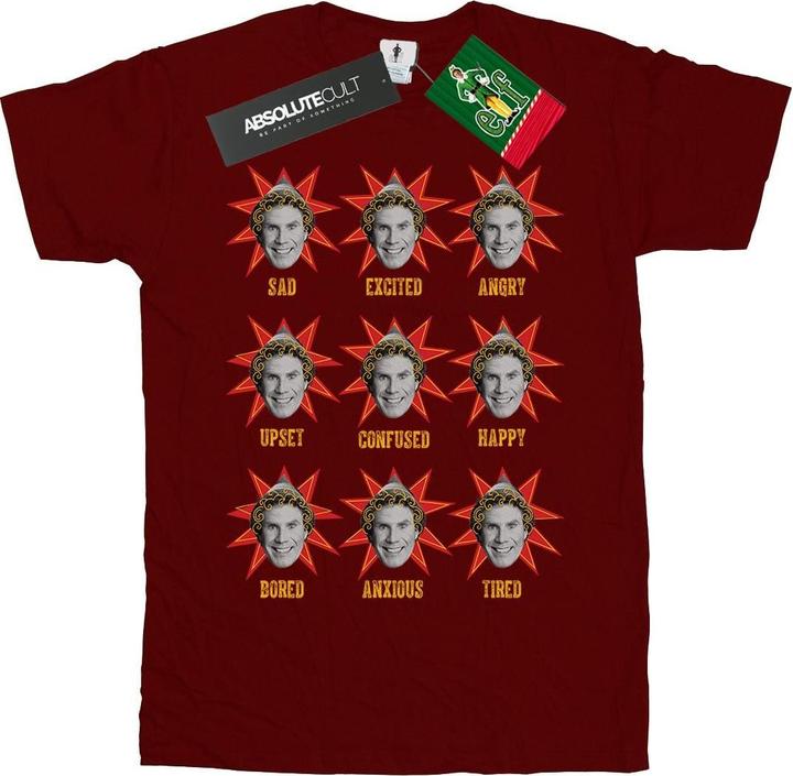 Actual product image Elf Boys Buddy Moods T-Shirt (116)