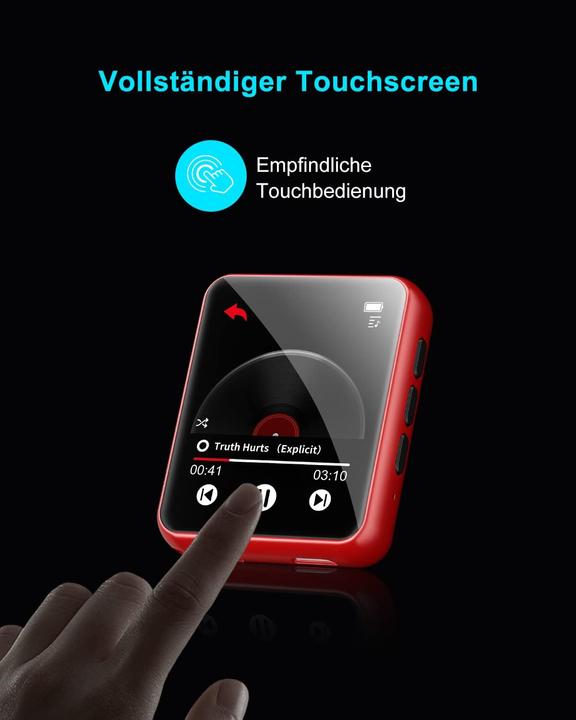 Immagine prodotto Joliker Lettore MP3 Bluetooth 32GB