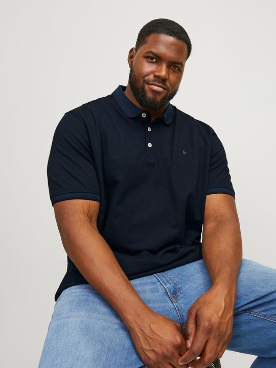 Produktbild Jack & Jones Klassisches Plus Size Poloshirt (4XL)
