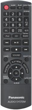 Actual product image Panasonic Sc-Pmx5 (CD player, Bluetooth, 2x 60 W)
