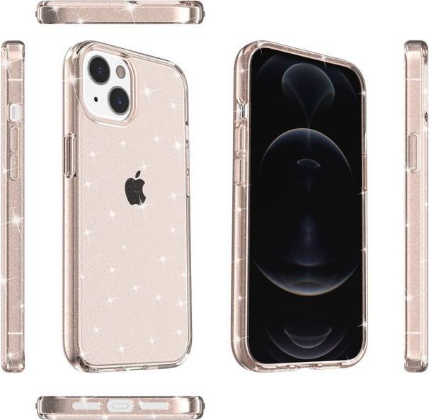 Actual product image MU Style Glittery Powder Soft TPU Series (Apple iPhone 14 Plus)