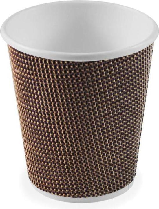 Image du produit Wimex.eu Gobelet en carton PREMIUM Ripple Wall 80mm 280ml M : 0,2L,8oz - 25 pièces (25 x)
