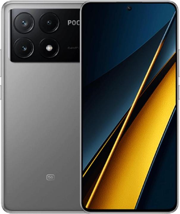 Immagine prodotto Xiaomi Poco X6 Pro (256 GB, Nero, Grigio, 6.67", Doppia SIM, 64 Mpx, 5G)