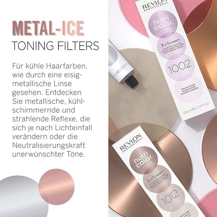 Image du produit Revlon Professional Nutri Color Crème - Platine intense 1022 (Intensif Platine 1022)