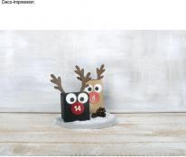 Image du produit Rayher Accessoires pour calendrier de l'Avent: Rudolf