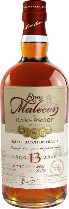 Malecon Añejo 13 Años RARE PROOF 2006 in wooden box