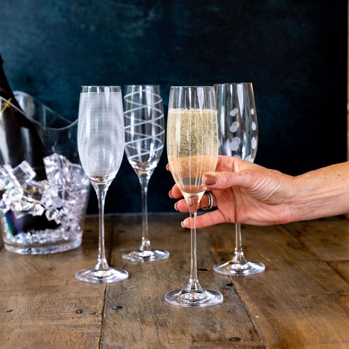 Produktbild Mikasa Champagne Flute (25 cl, 4 Gläser, Sektgläser)