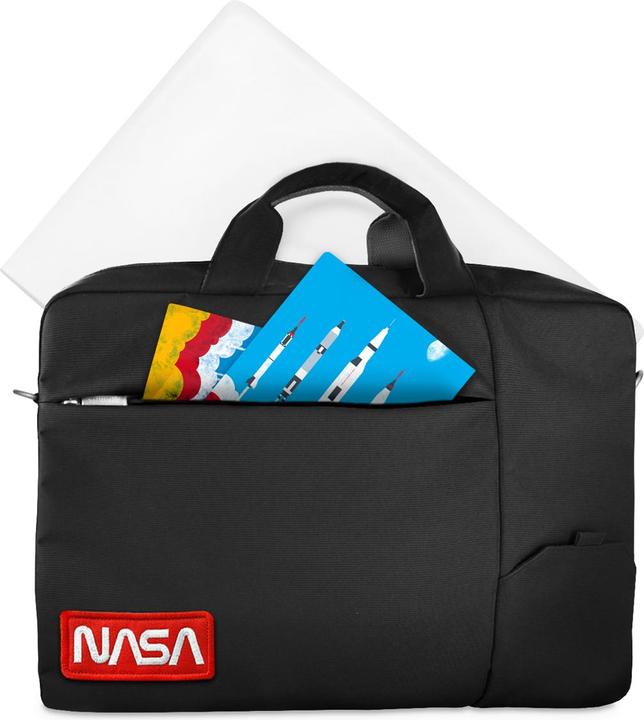 Immagine prodotto Land NS-KLM180705-B borsa per notebook 39,6 cm (15.6') Borsa da corriere Nero, Rosso, Bianc (15.60", Universale)