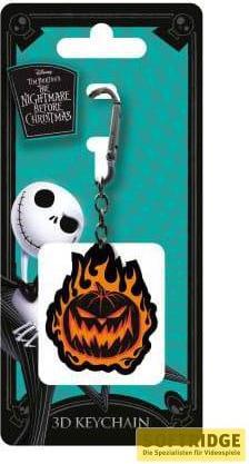 Produktbild Pyramid Disney 3D porte-clés caoutchouc The Nightmare Before Christmas Flaming Pumpkin 6 cm