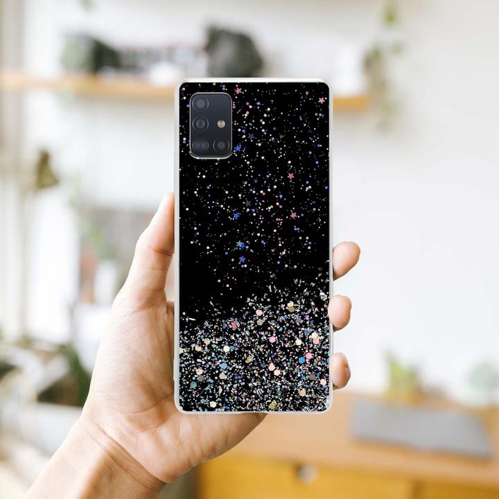 Produktbild Cadorabo TPU Cover funkelnder Glitter (Samsung Galaxy M40s)