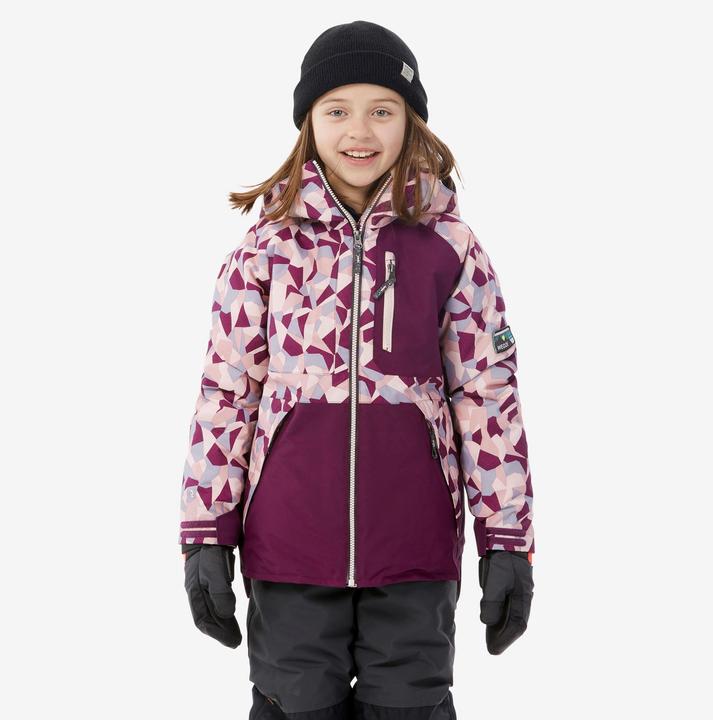 Produktbild Wedze Snowboardjacke Kinder - SNB 500 Camouflage lila (146)