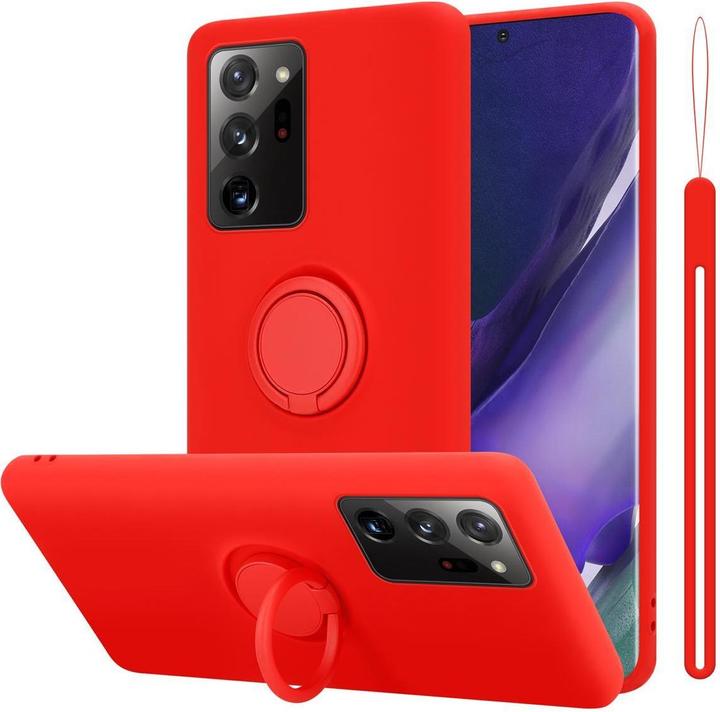 Produktbild Cadorabo TPU Liquid Ring Silicone Case Hülle (Samsung Galaxy Note 20 Ultra)