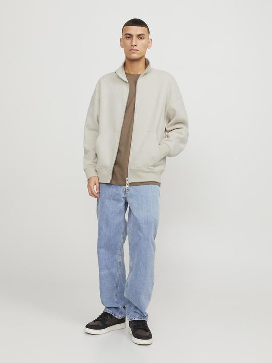 Produktbild Jack & Jones Einfarbig Sweatshirt mit Rundhals Sweatshirt mit Rundhals (S)