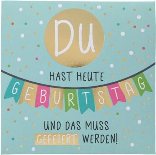 Actual product image Depesche Birthday Card Pop Up Motif 019 (1 pcs.)