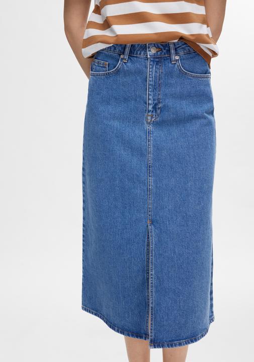Actual product image Selected Femme Jeans Midi Skirt (38)
