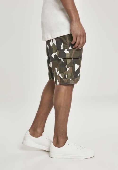 Actual product image Urban Classics Geometric Camo Stretch Twill Cargo Shorts (30)