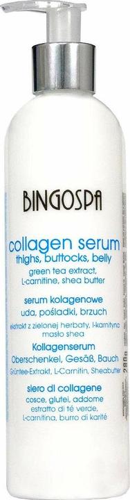 Actual product image BingoSpa Collagen Serum Thighs Buttocks Abdomen 280ml (W) (Body lotion, 280 ml)