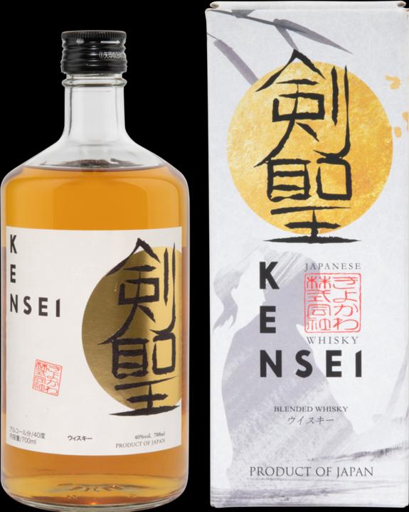 Immagine prodotto Kensei Whisky Giapponese (Miscelato Whisky, Whisky giapponese, 1 x 70 cl)