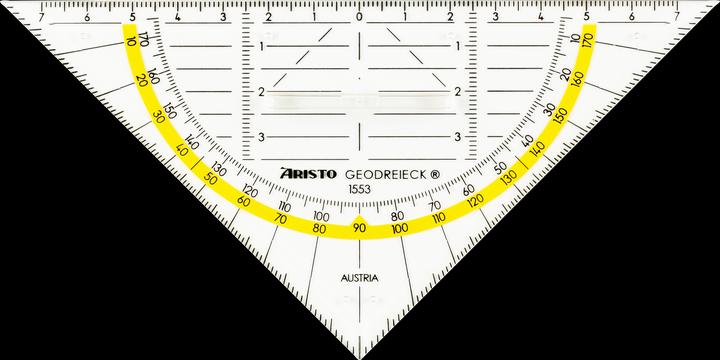 Produktbild Aristo Winkel 16cm 1553 Hypotenuse (160 mm)
